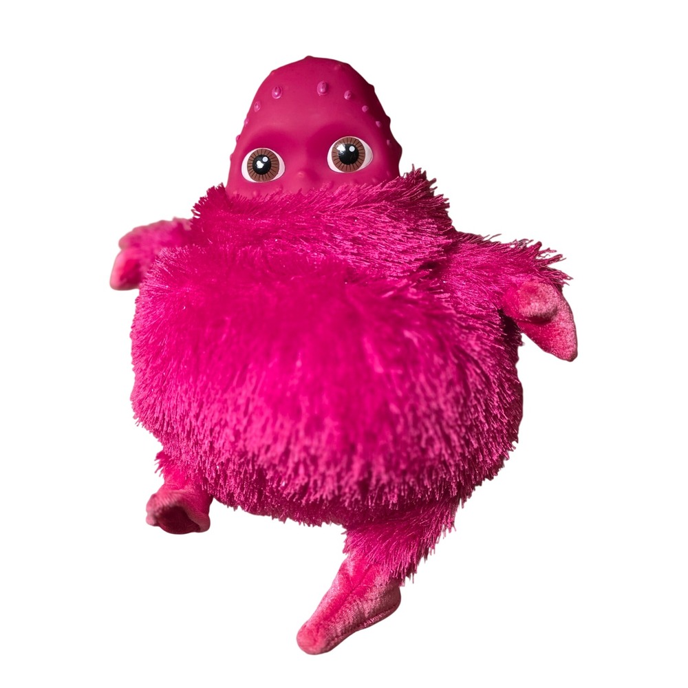 Vintage 2004 Boohbah Jumbah Pink Shaggy Plush Ragdoll Limited Toy